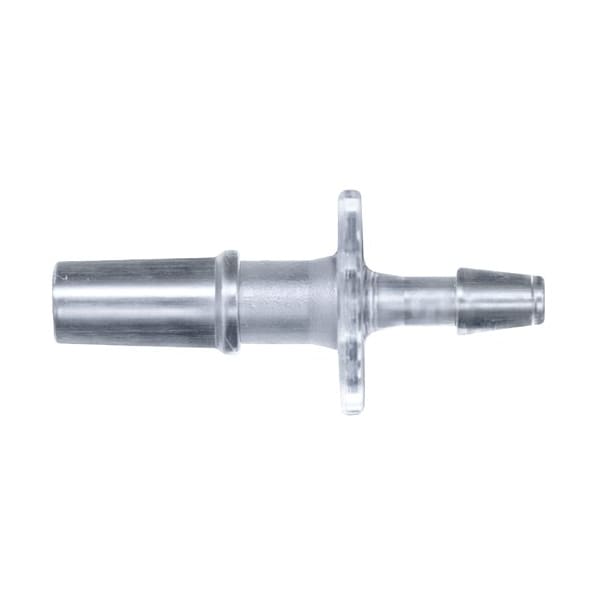 Cole Parmer Luer to Hose Barb Fitting, Straight Adpt, CrystalVu, Rotating M Luer Lockx5/32in ID; 10PK LMRL-2.5CVU-QC - main